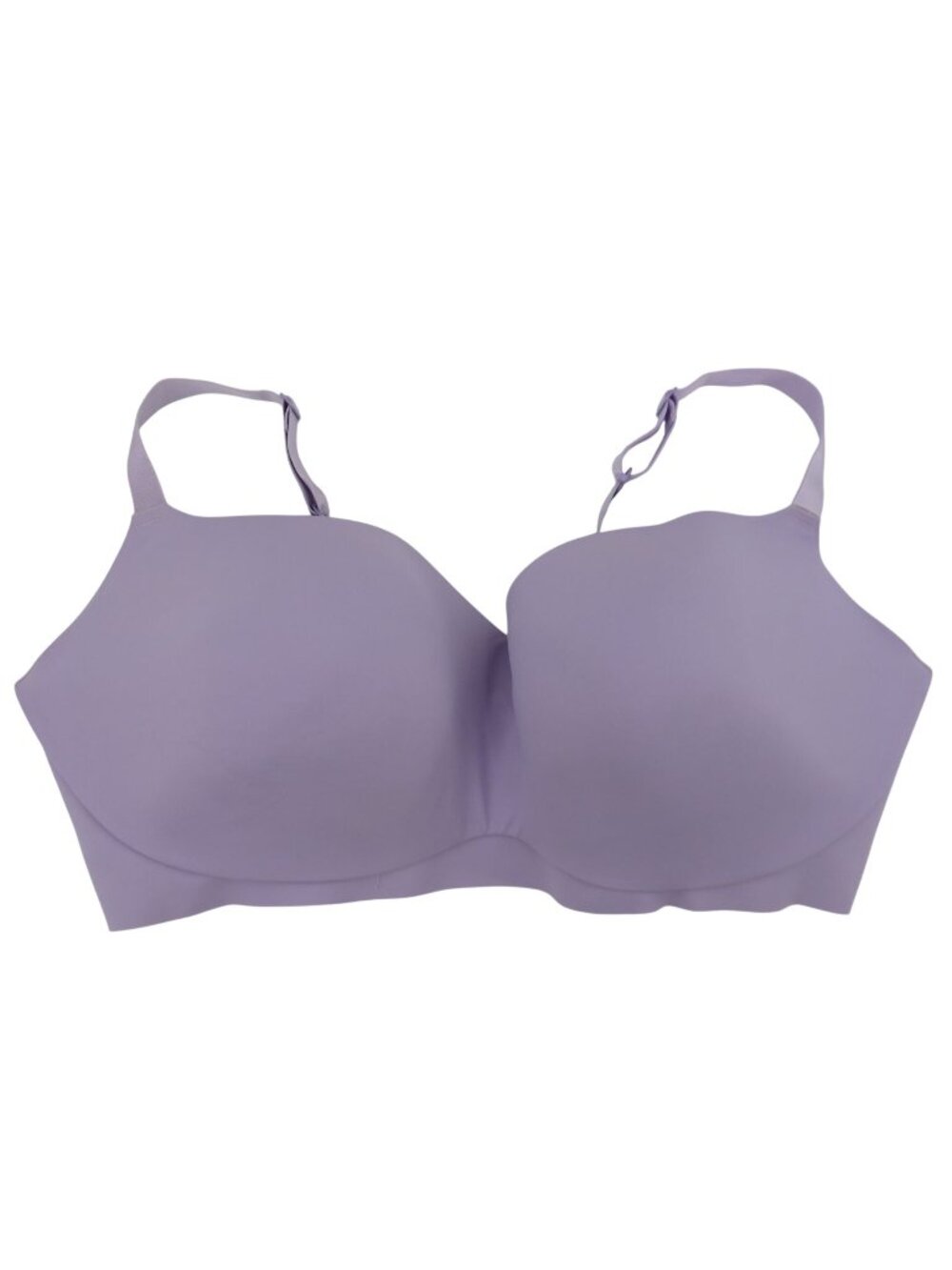 EBY Large DD LDD Ultimate All Day Balconette Push Up Bra Lilac Purple Wireless